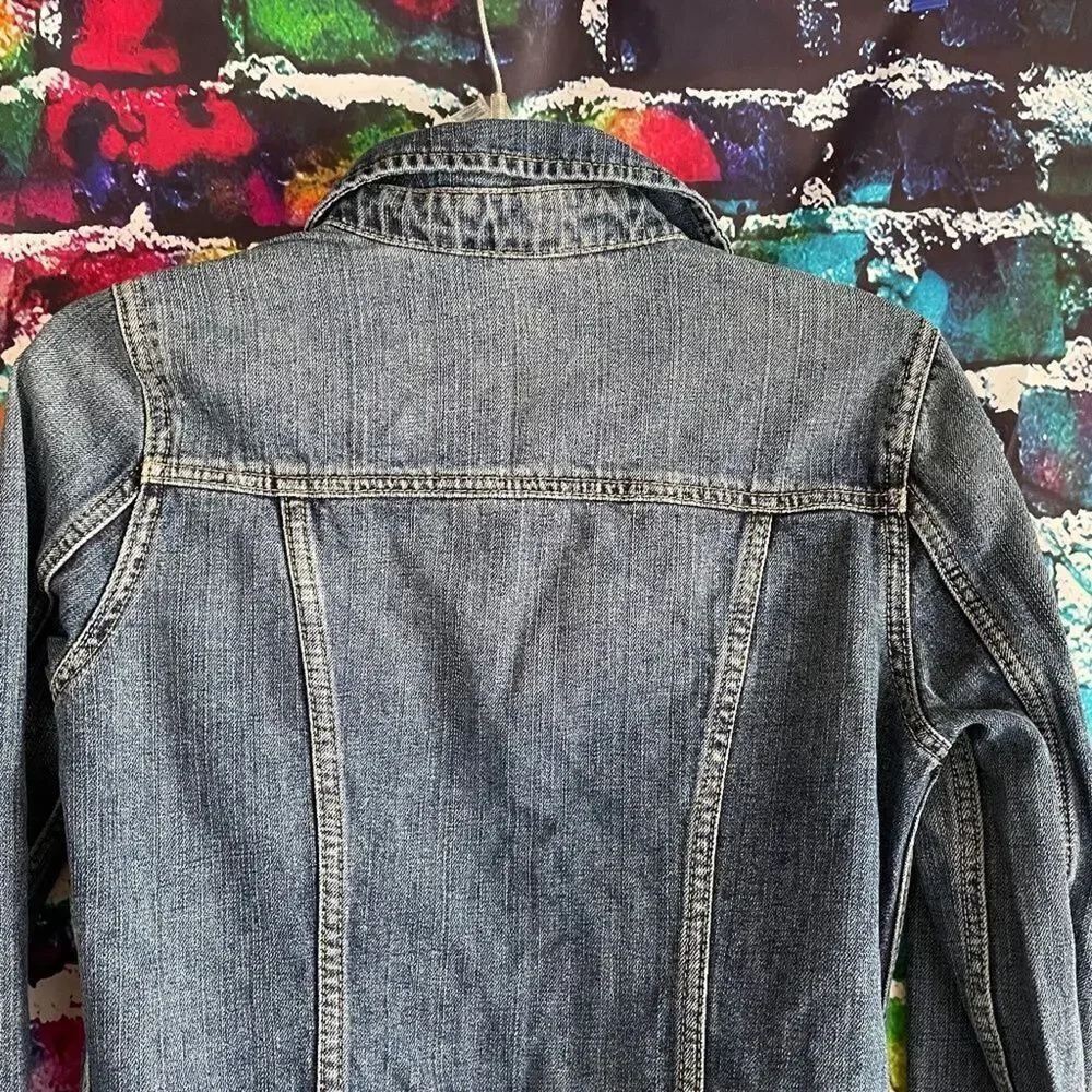 American Eagle Outfitters Woman’s Small Denim Jean Jacket 100% Cotton